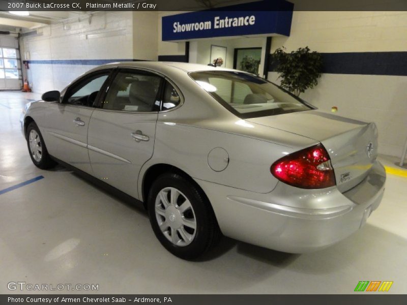 Platinum Metallic / Gray 2007 Buick LaCrosse CX