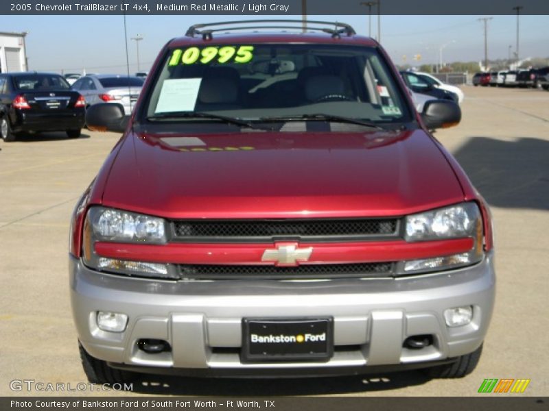 Medium Red Metallic / Light Gray 2005 Chevrolet TrailBlazer LT 4x4