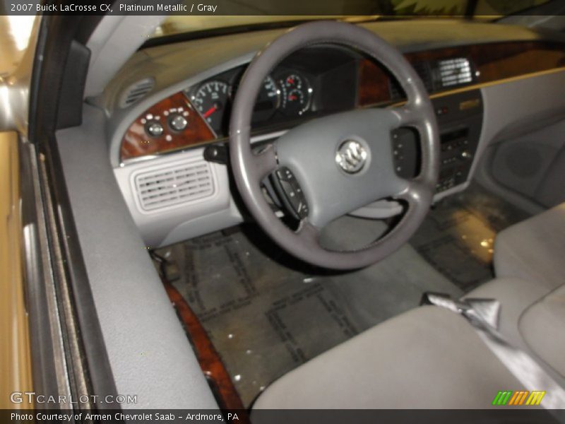 Platinum Metallic / Gray 2007 Buick LaCrosse CX