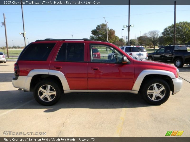 Medium Red Metallic / Light Gray 2005 Chevrolet TrailBlazer LT 4x4
