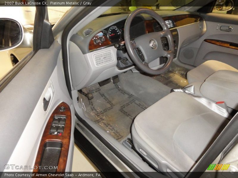 Platinum Metallic / Gray 2007 Buick LaCrosse CX