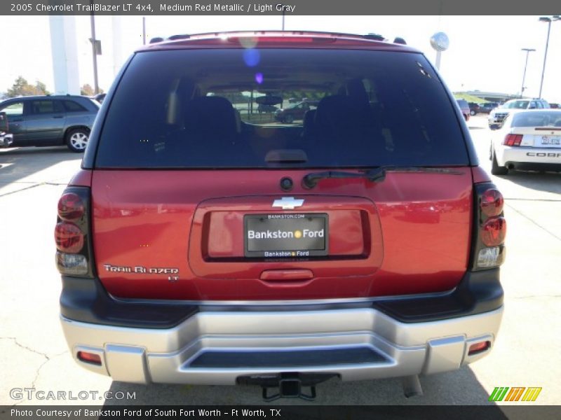 Medium Red Metallic / Light Gray 2005 Chevrolet TrailBlazer LT 4x4
