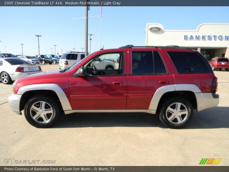 Medium Red Metallic / Light Gray 2005 Chevrolet TrailBlazer LT 4x4