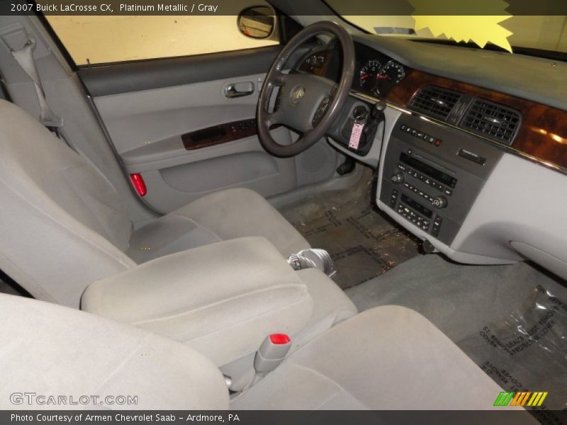 Platinum Metallic / Gray 2007 Buick LaCrosse CX