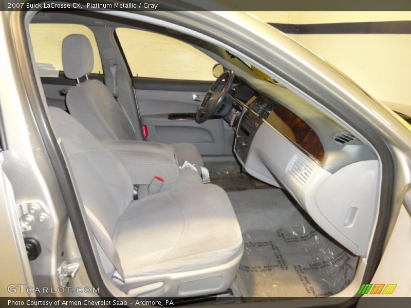 Platinum Metallic / Gray 2007 Buick LaCrosse CX