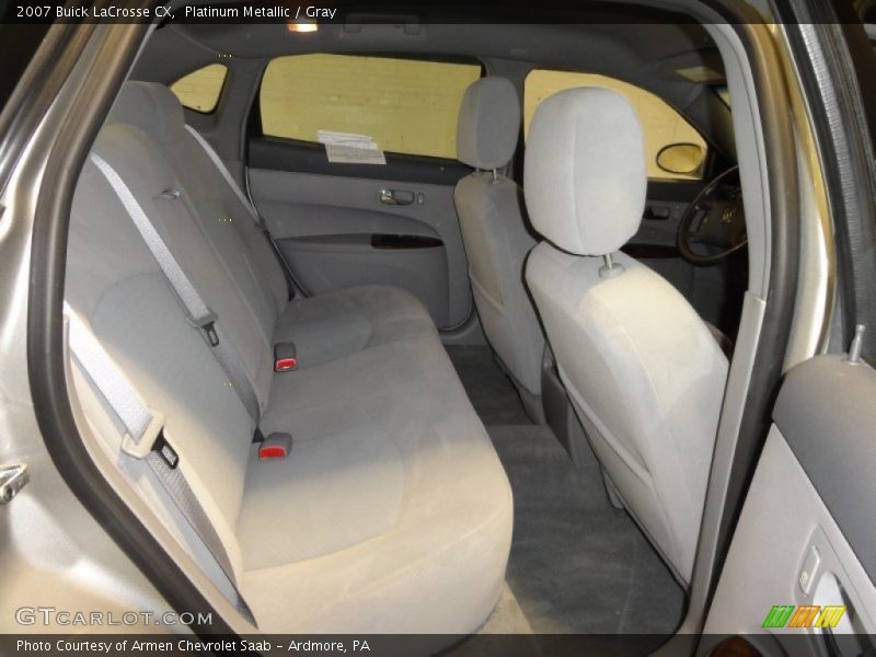 Platinum Metallic / Gray 2007 Buick LaCrosse CX