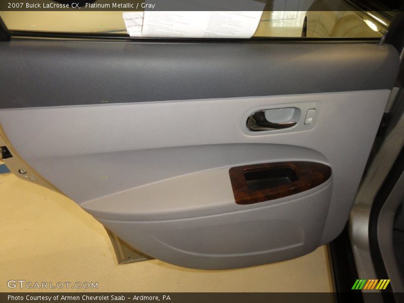 Platinum Metallic / Gray 2007 Buick LaCrosse CX
