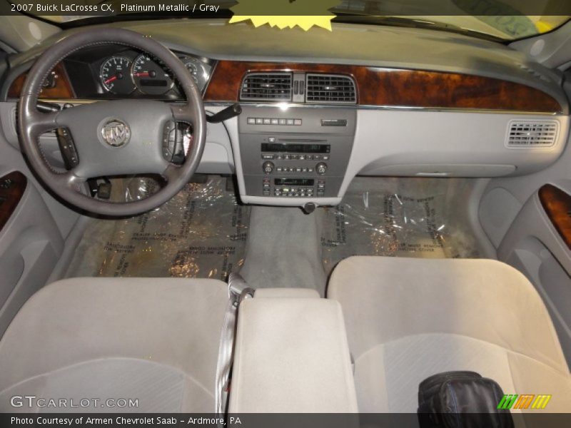 Platinum Metallic / Gray 2007 Buick LaCrosse CX