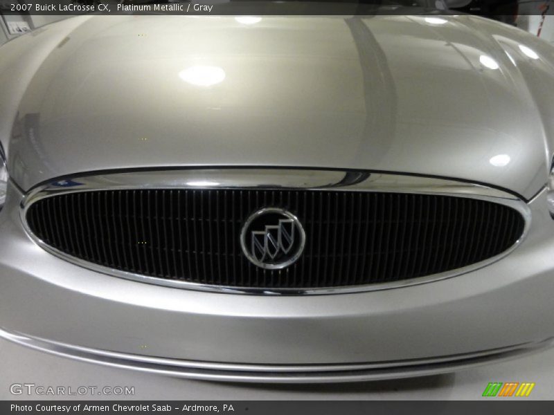 Platinum Metallic / Gray 2007 Buick LaCrosse CX