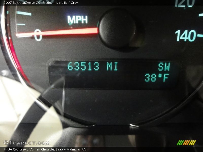 Platinum Metallic / Gray 2007 Buick LaCrosse CX