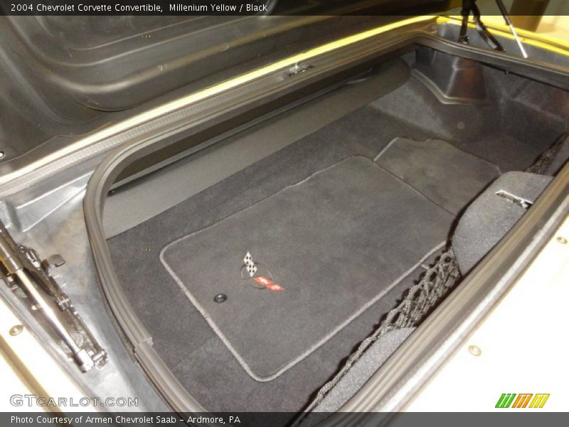 Millenium Yellow / Black 2004 Chevrolet Corvette Convertible