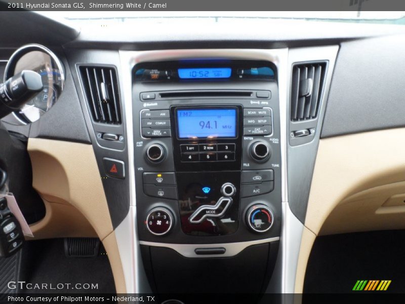 Controls of 2011 Sonata GLS