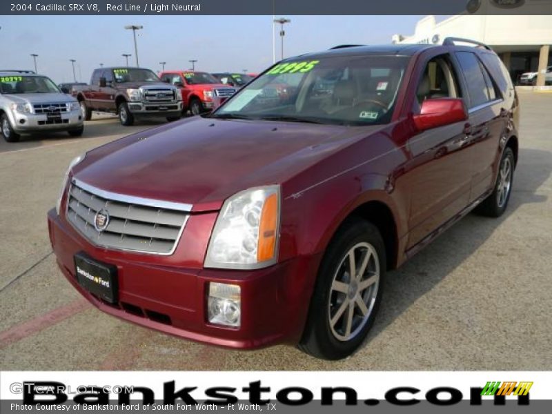 Red Line / Light Neutral 2004 Cadillac SRX V8