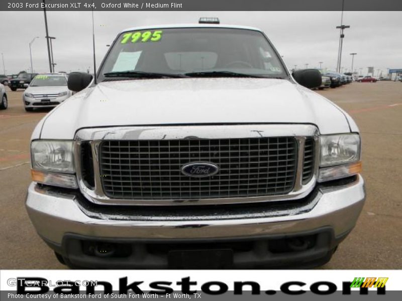 Oxford White / Medium Flint 2003 Ford Excursion XLT 4x4