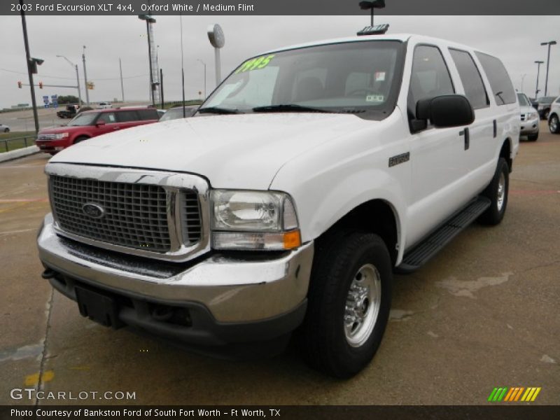 Oxford White / Medium Flint 2003 Ford Excursion XLT 4x4
