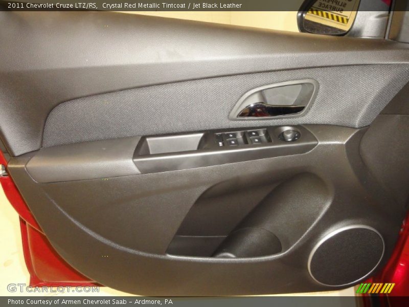Crystal Red Metallic Tintcoat / Jet Black Leather 2011 Chevrolet Cruze LTZ/RS