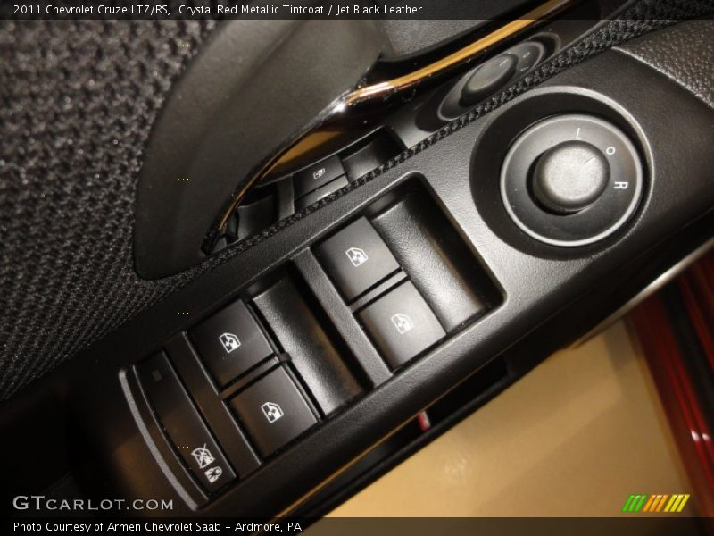 Crystal Red Metallic Tintcoat / Jet Black Leather 2011 Chevrolet Cruze LTZ/RS