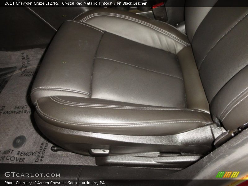 Crystal Red Metallic Tintcoat / Jet Black Leather 2011 Chevrolet Cruze LTZ/RS