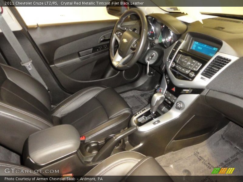 Crystal Red Metallic Tintcoat / Jet Black Leather 2011 Chevrolet Cruze LTZ/RS