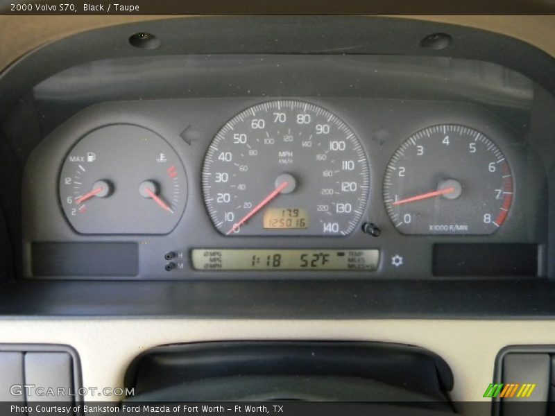  2000 S70   Gauges