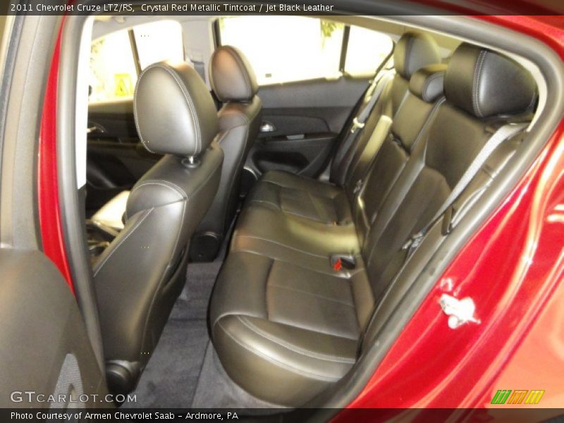 Crystal Red Metallic Tintcoat / Jet Black Leather 2011 Chevrolet Cruze LTZ/RS