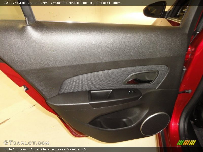 Crystal Red Metallic Tintcoat / Jet Black Leather 2011 Chevrolet Cruze LTZ/RS
