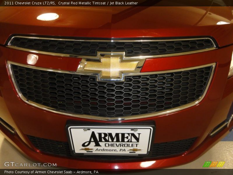 Crystal Red Metallic Tintcoat / Jet Black Leather 2011 Chevrolet Cruze LTZ/RS