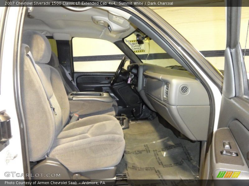 Summit White / Dark Charcoal 2007 Chevrolet Silverado 1500 Classic LT Extended Cab 4x4