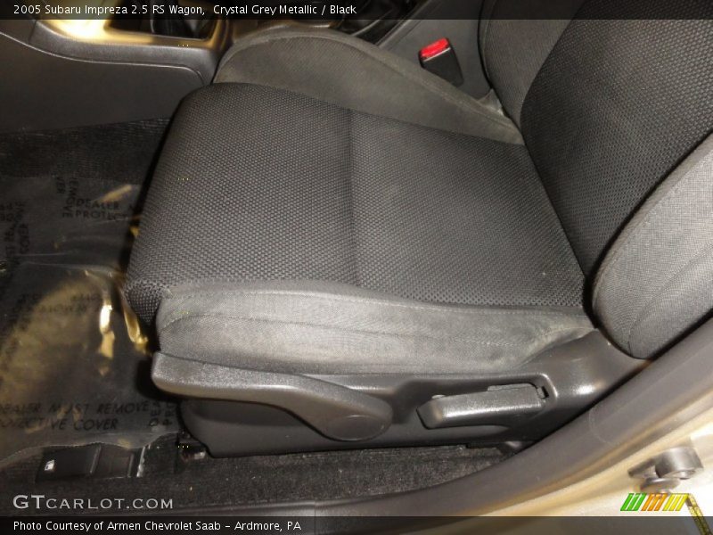 Crystal Grey Metallic / Black 2005 Subaru Impreza 2.5 RS Wagon