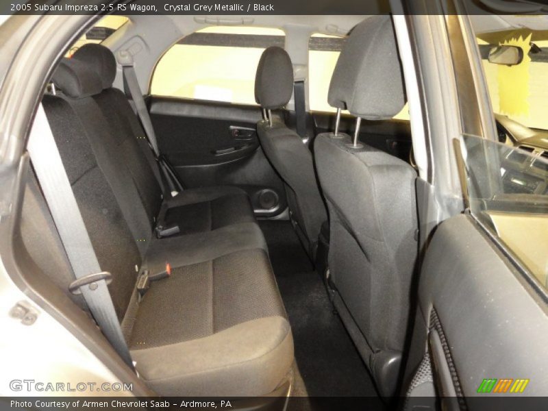 Crystal Grey Metallic / Black 2005 Subaru Impreza 2.5 RS Wagon