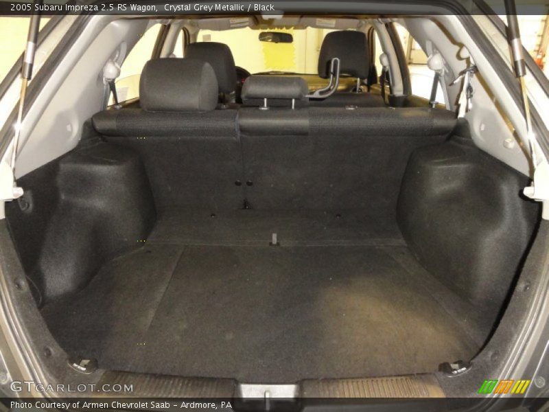 Crystal Grey Metallic / Black 2005 Subaru Impreza 2.5 RS Wagon