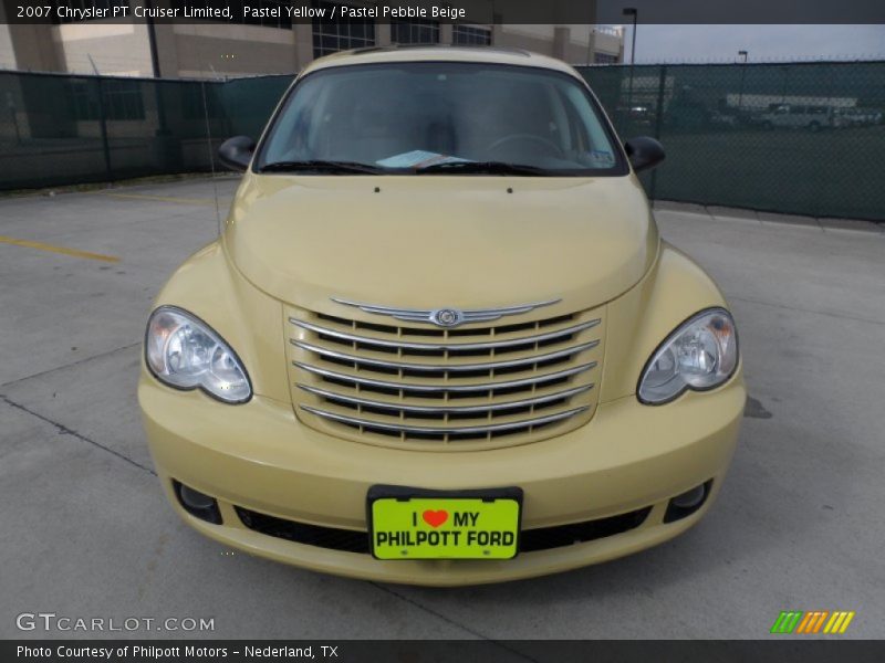 Pastel Yellow / Pastel Pebble Beige 2007 Chrysler PT Cruiser Limited