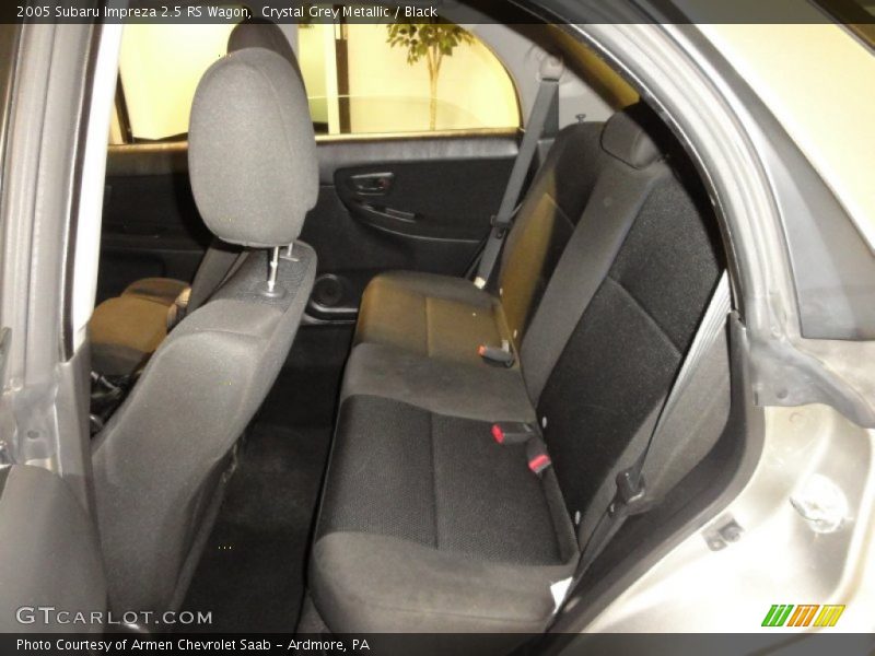 Crystal Grey Metallic / Black 2005 Subaru Impreza 2.5 RS Wagon