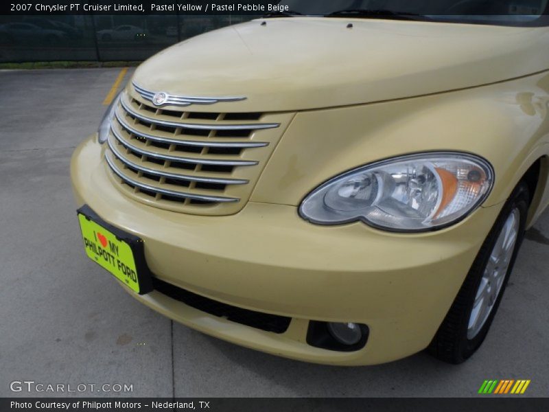 Pastel Yellow / Pastel Pebble Beige 2007 Chrysler PT Cruiser Limited