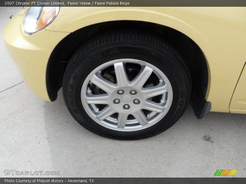 Pastel Yellow / Pastel Pebble Beige 2007 Chrysler PT Cruiser Limited