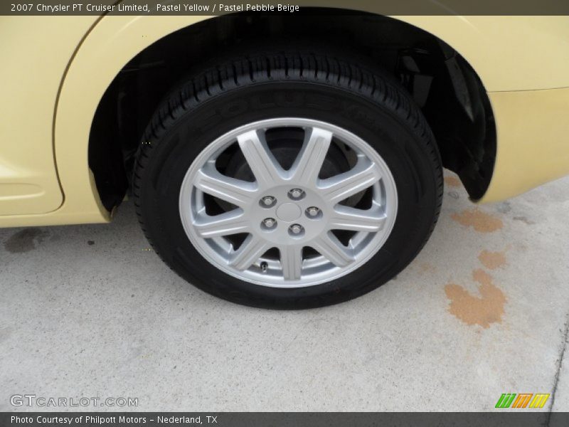 Pastel Yellow / Pastel Pebble Beige 2007 Chrysler PT Cruiser Limited