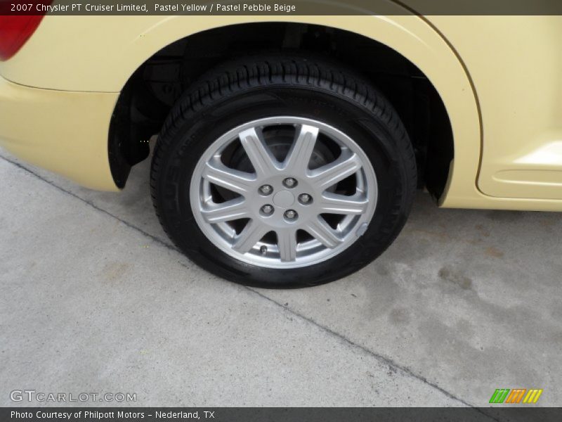 Pastel Yellow / Pastel Pebble Beige 2007 Chrysler PT Cruiser Limited