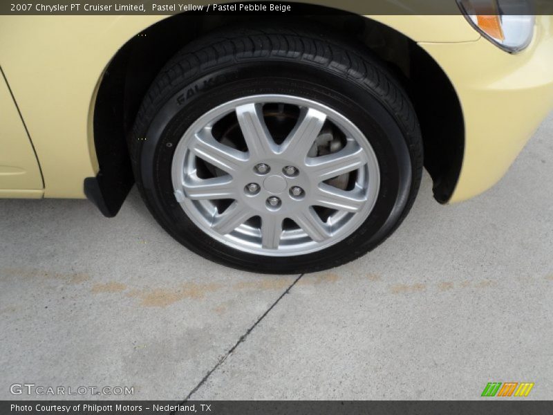 Pastel Yellow / Pastel Pebble Beige 2007 Chrysler PT Cruiser Limited