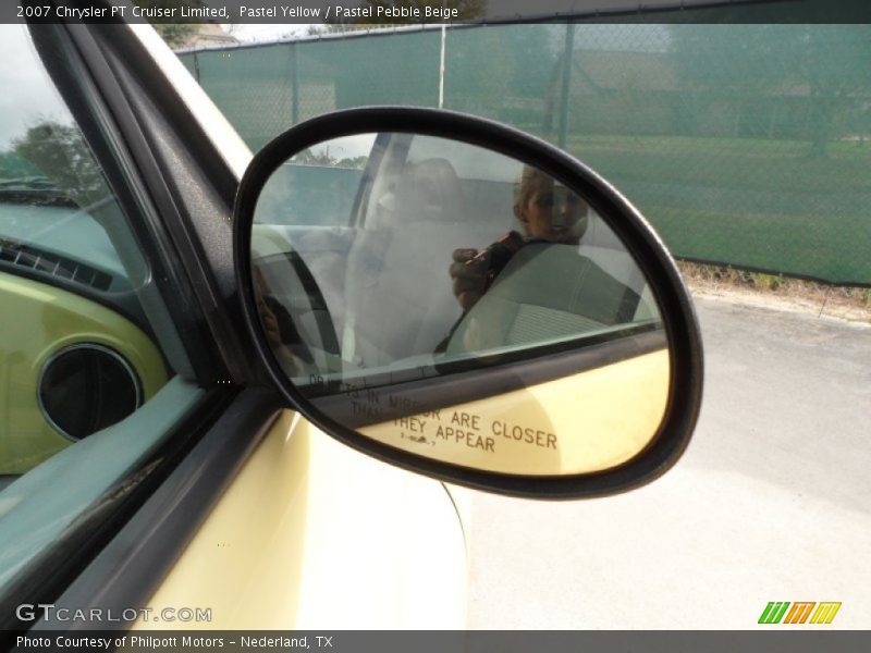 Pastel Yellow / Pastel Pebble Beige 2007 Chrysler PT Cruiser Limited