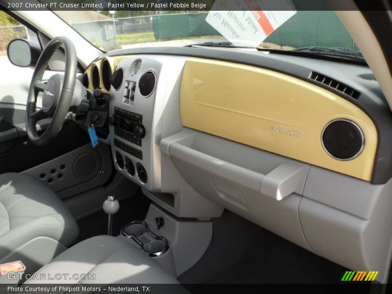 Pastel Yellow / Pastel Pebble Beige 2007 Chrysler PT Cruiser Limited