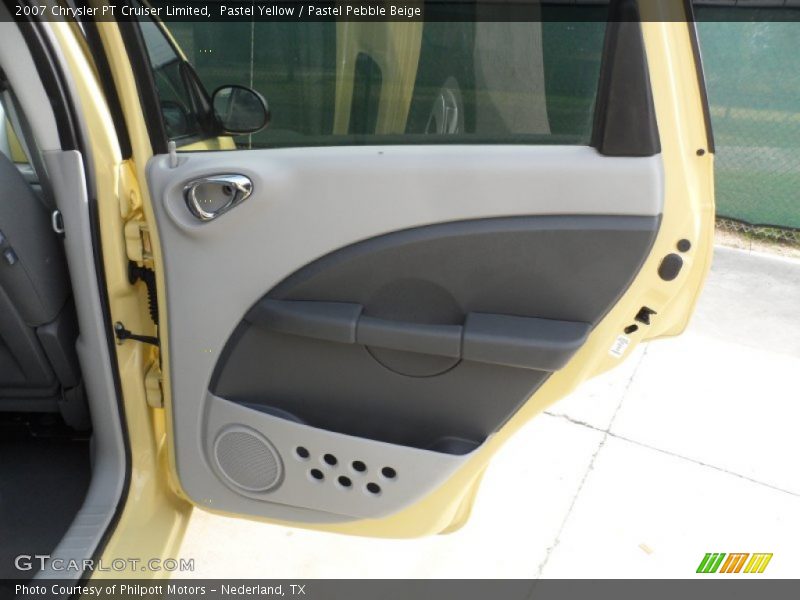 Pastel Yellow / Pastel Pebble Beige 2007 Chrysler PT Cruiser Limited