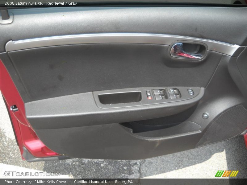 Red Jewel / Gray 2008 Saturn Aura XR