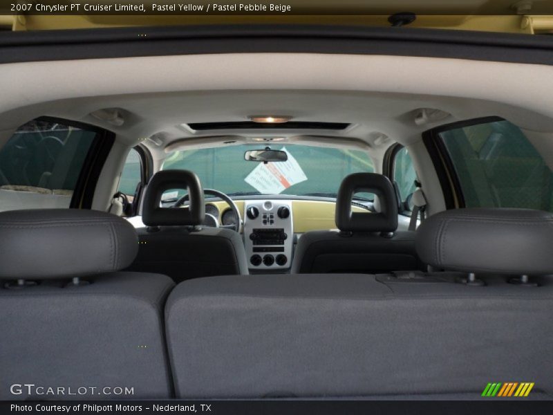 Pastel Yellow / Pastel Pebble Beige 2007 Chrysler PT Cruiser Limited
