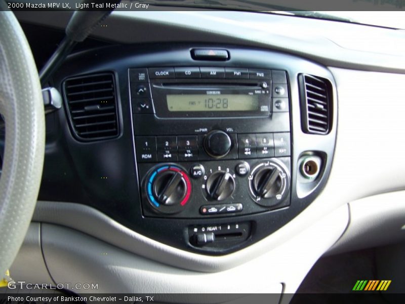 Light Teal Metallic / Gray 2000 Mazda MPV LX