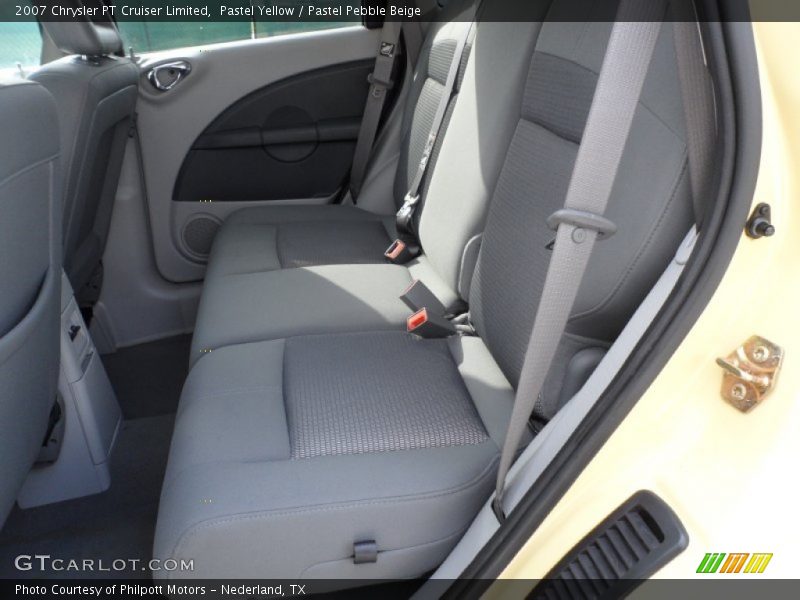 Pastel Yellow / Pastel Pebble Beige 2007 Chrysler PT Cruiser Limited