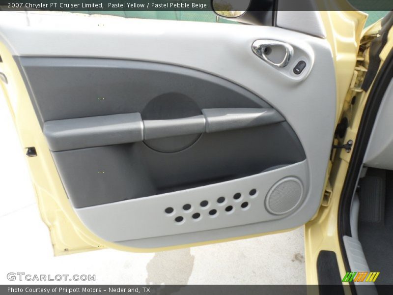 Pastel Yellow / Pastel Pebble Beige 2007 Chrysler PT Cruiser Limited
