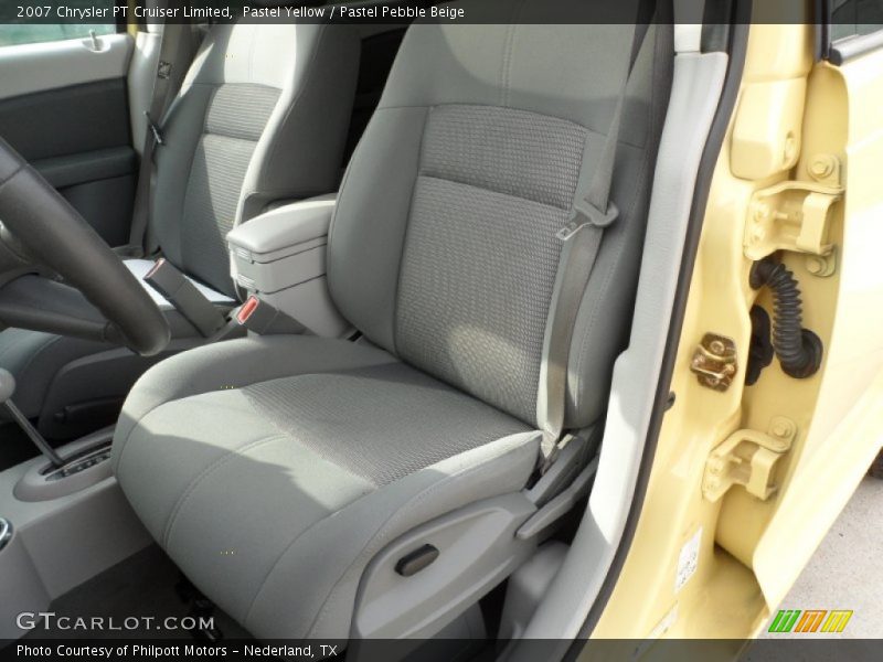 Pastel Yellow / Pastel Pebble Beige 2007 Chrysler PT Cruiser Limited