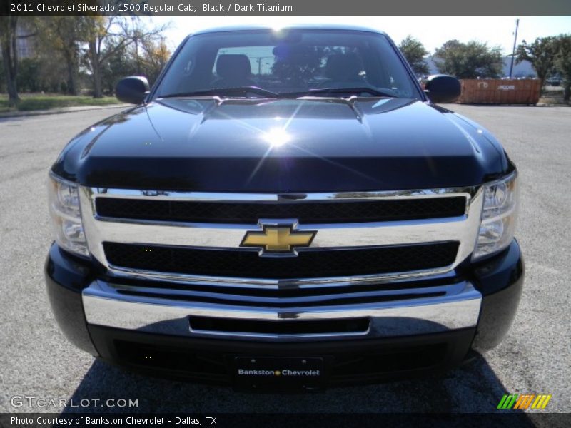 Black / Dark Titanium 2011 Chevrolet Silverado 1500 Regular Cab