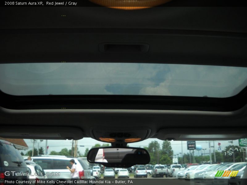 Red Jewel / Gray 2008 Saturn Aura XR