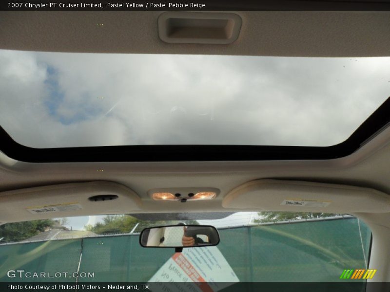 Pastel Yellow / Pastel Pebble Beige 2007 Chrysler PT Cruiser Limited